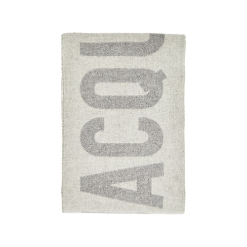 JACQUEMUS Jacquard logo wool scarf