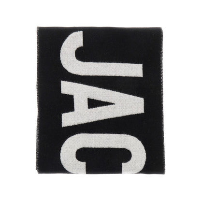 JACQUEMUS Jacquard logo wool scarf
