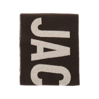 JACQUEMUS Jacquard logo wool scarf