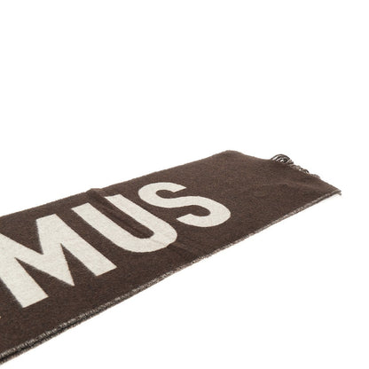 JACQUEMUS Jacquard logo wool scarf