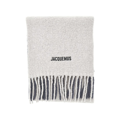 JACQUEMUS 'Moisson' alpaca-blend scarf