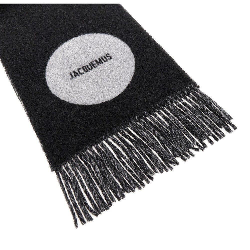 JACQUEMUS 'Rond Carré' wool scarf