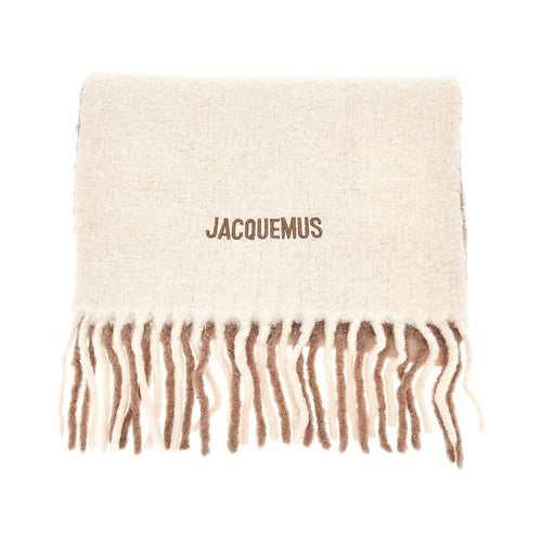 JACQUEMUS 'Moisson' alpaca-blend scarf