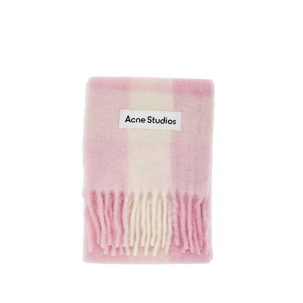 ACNE Mohair-blend scarf