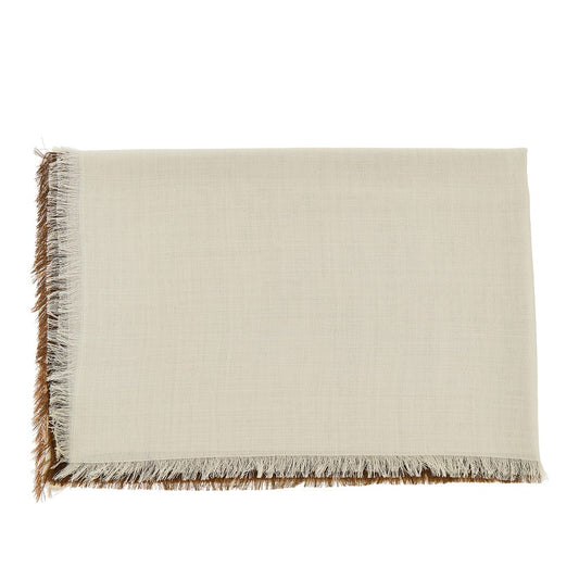 LOEWE Jacquard wool and silk scarf