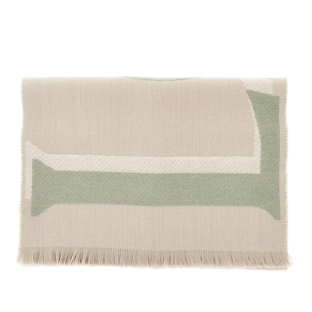 LOEWE Cashmere and wool blend scarf