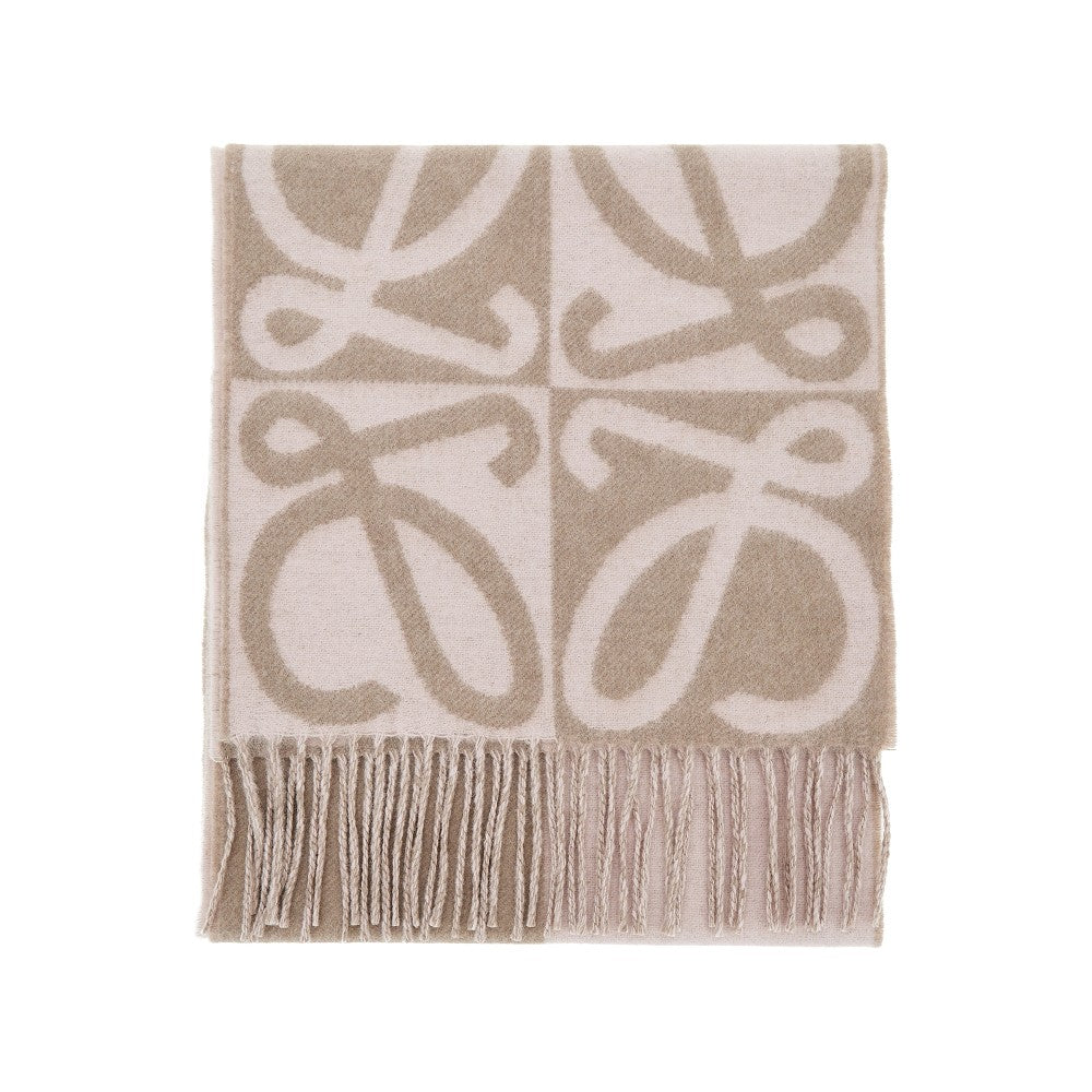 LOEWE Wool and cashmere scarf