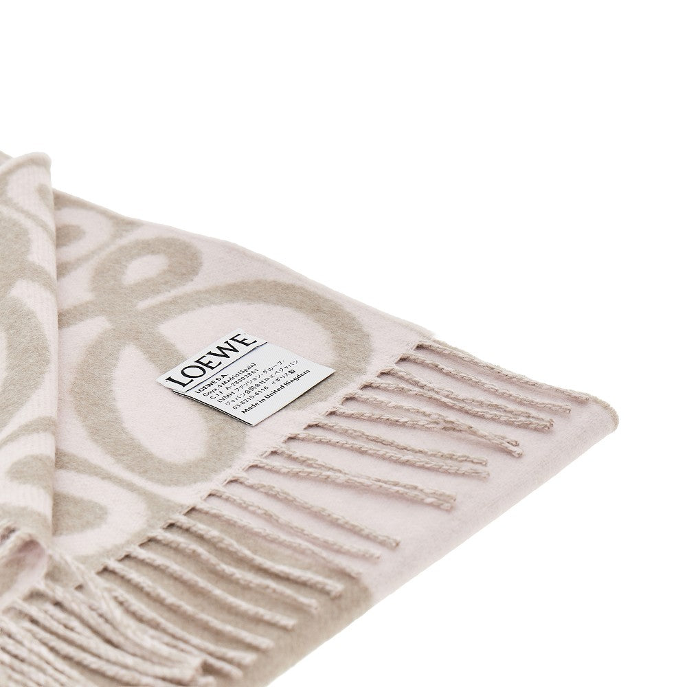 LOEWE Wool and cashmere scarf