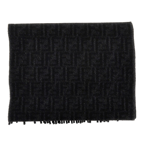 Fendi Wool and cashmere double-face scarf