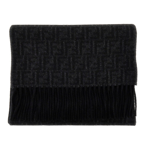 Fendi Wool and cashmere double-face scarf