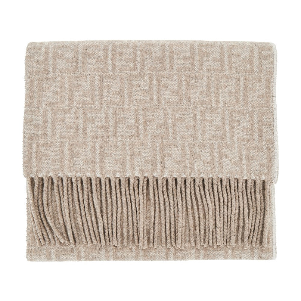 Fendi Wool and cashmere double-face scarf