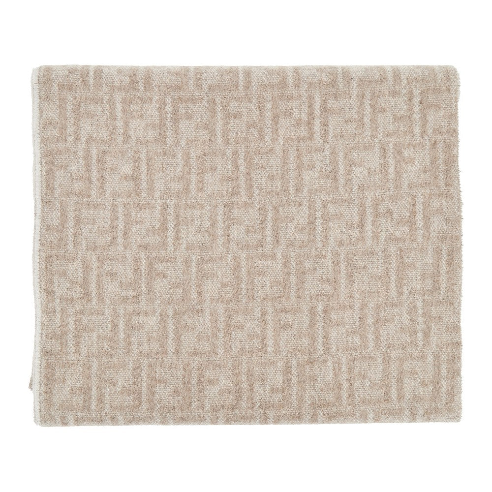 Fendi Wool and cashmere double-face scarf