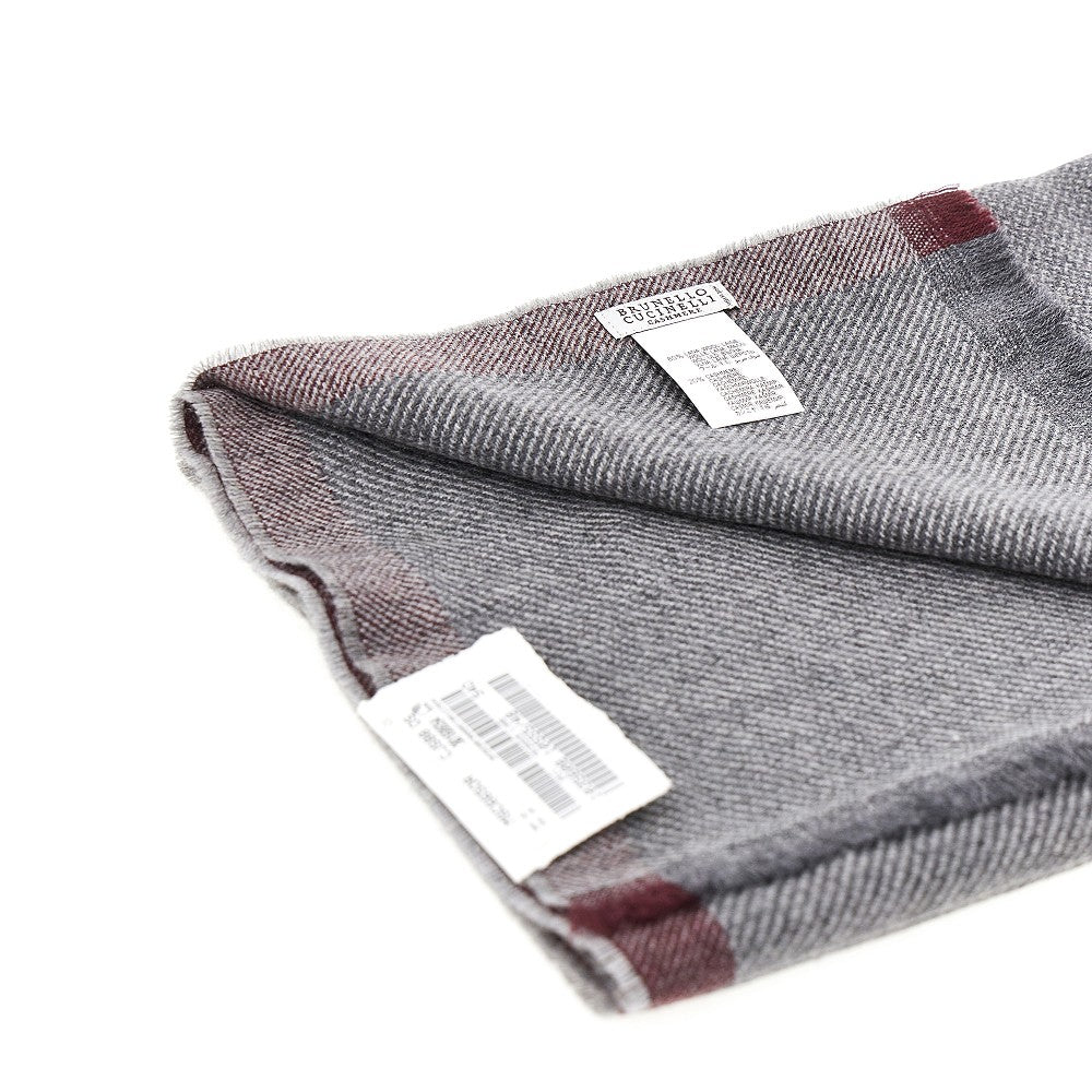 BRUNELLO CUCINELLI Cashmere and wool scarf