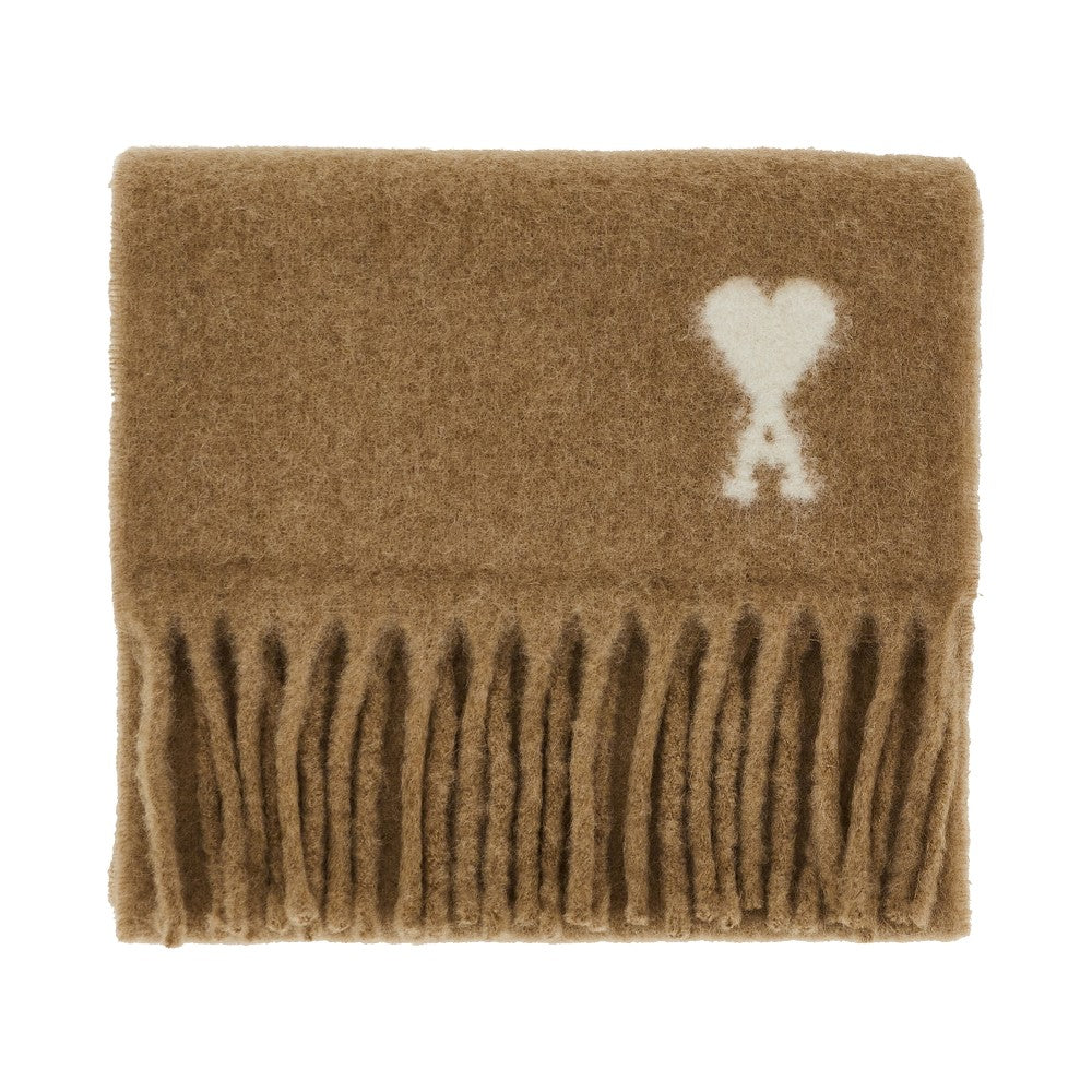 AMI Ami de Coeur' alpaca-blend scarf