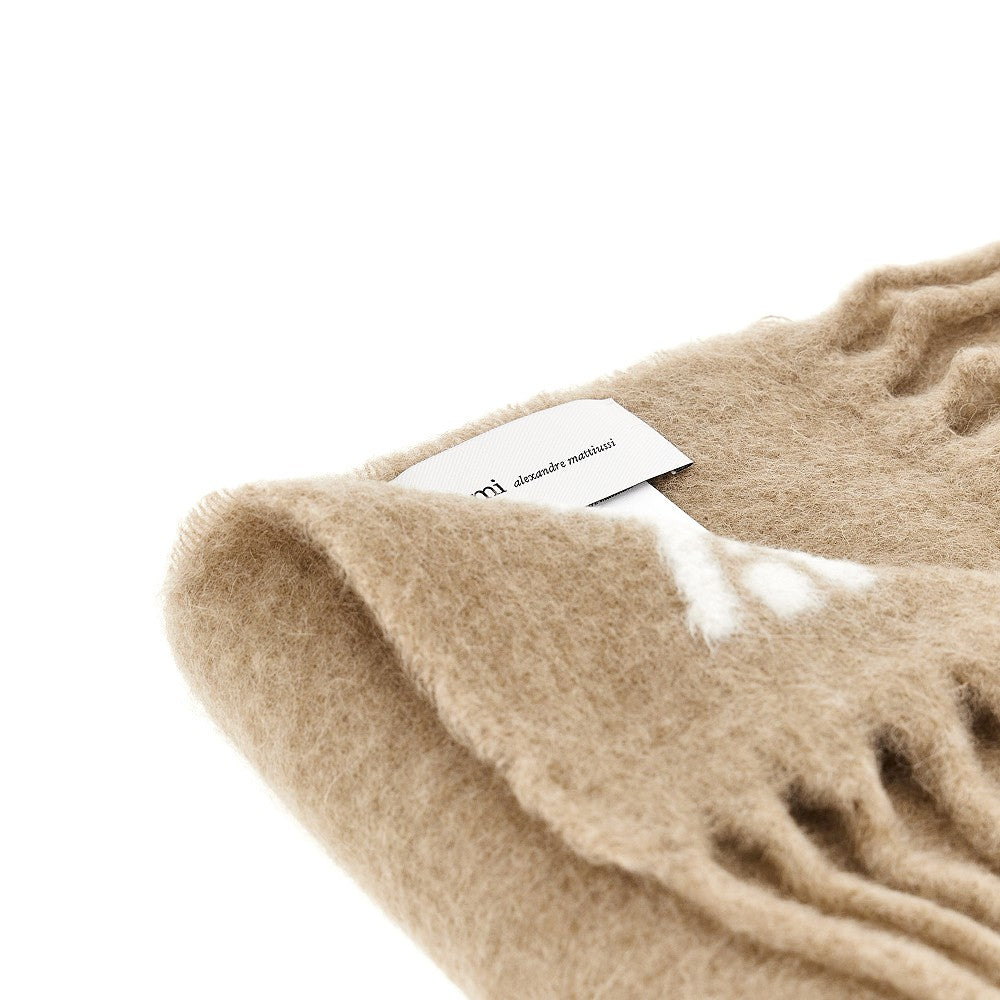 AMI Ami de Coeur' alpaca-blend scarf