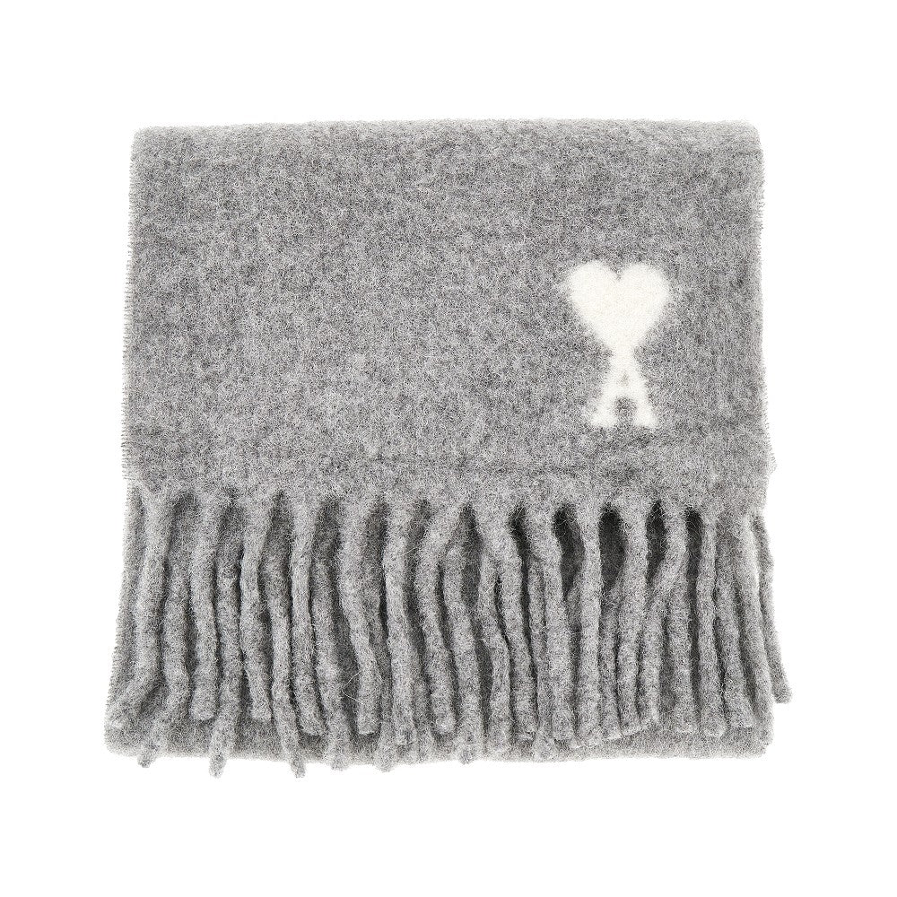 AMI Ami de Coeur' alpaca-blend scarf