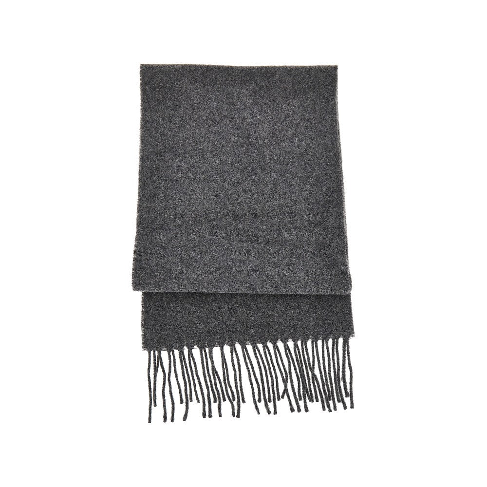 Ami Paris Ami de Coeur embroidery wool scarf