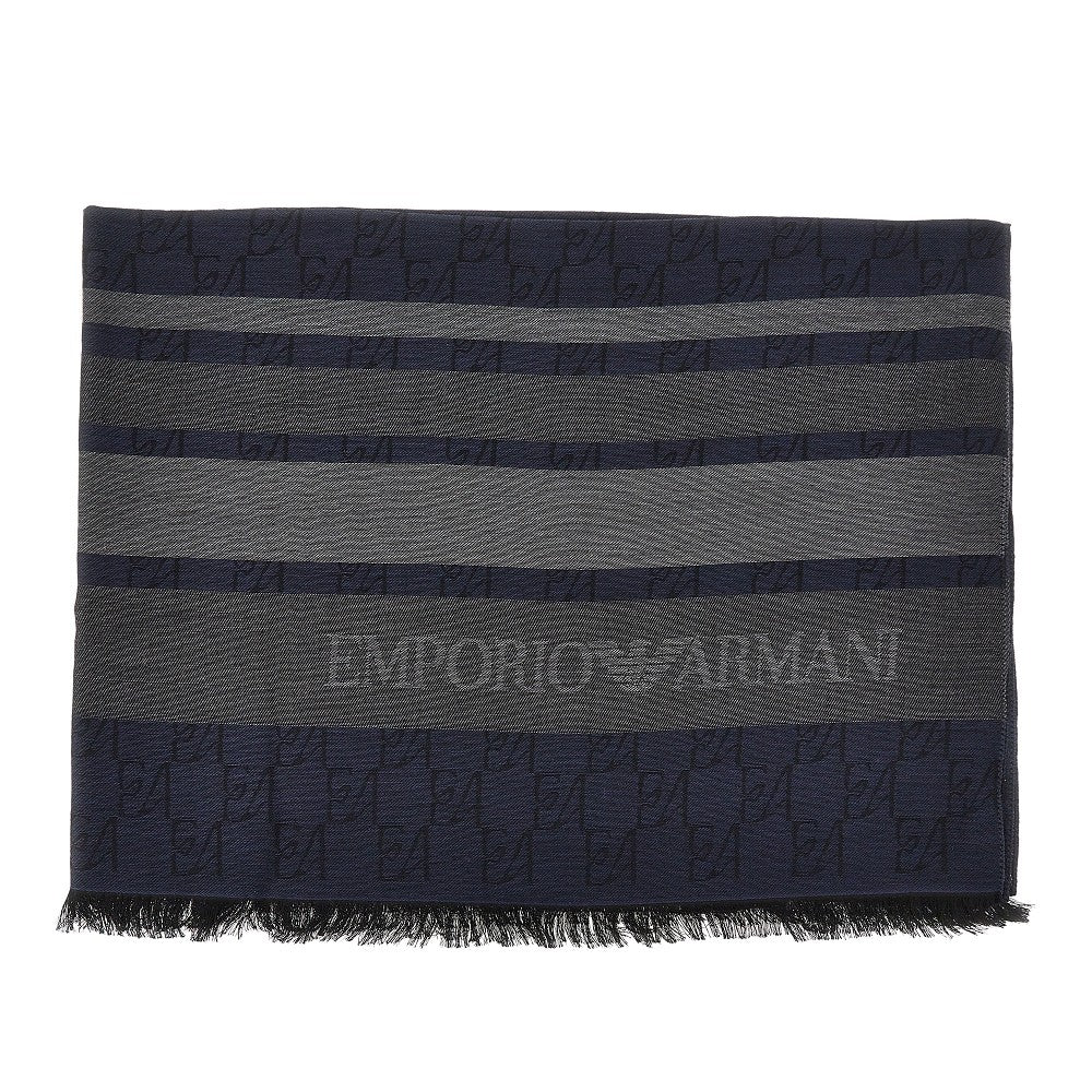 EMPORIO ARMANI Viscose and modal-blend scarf