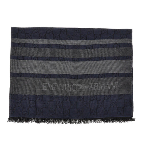 EMPORIO ARMANI Viscose and modal-blend scarf