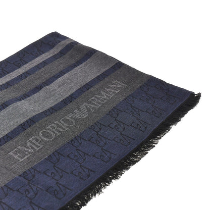 EMPORIO ARMANI Viscose and modal-blend scarf