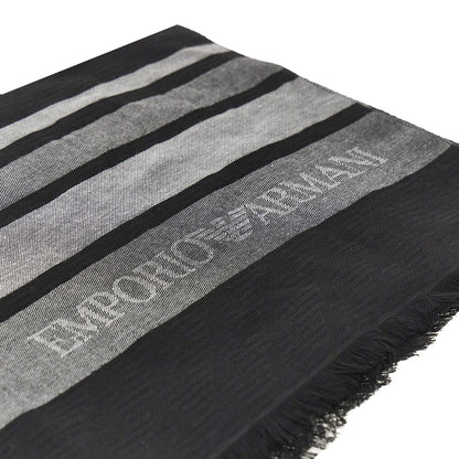 EMPORIO ARMANI Viscose and modal-blend scarf
