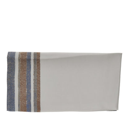 EMPORIO ARMANI Silk scarf with print