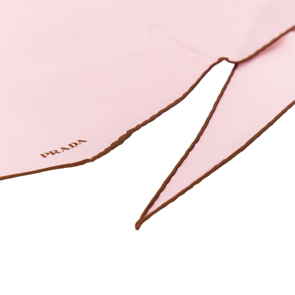 PRADA Silk twill scarf