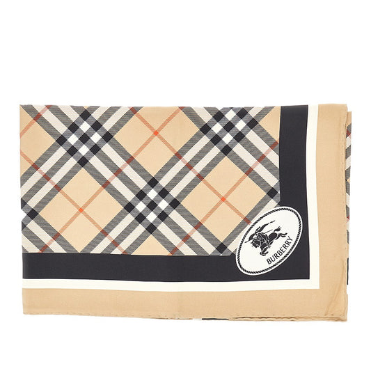 Burberry Check silk scarf