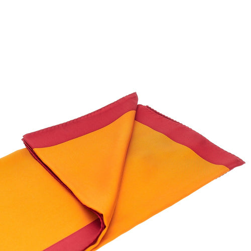 Saint Laurent 'Cassandre' silk twill scarf