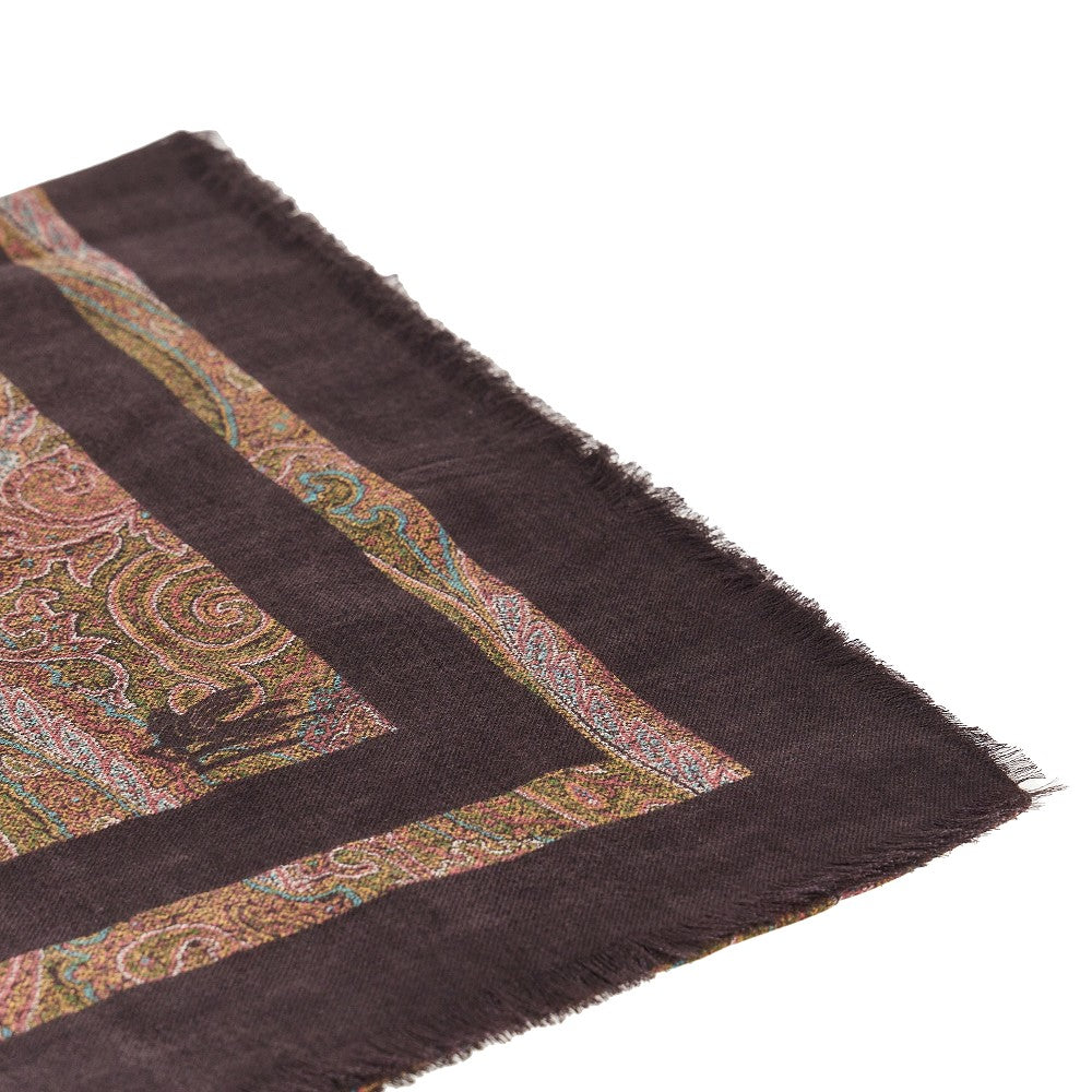Etro Paisley modal and cashmere shawl