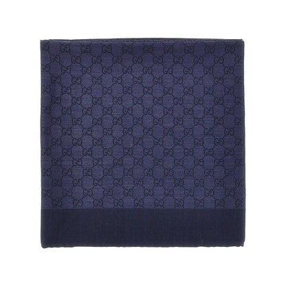 GUCCI Silk and wool-blend scarf