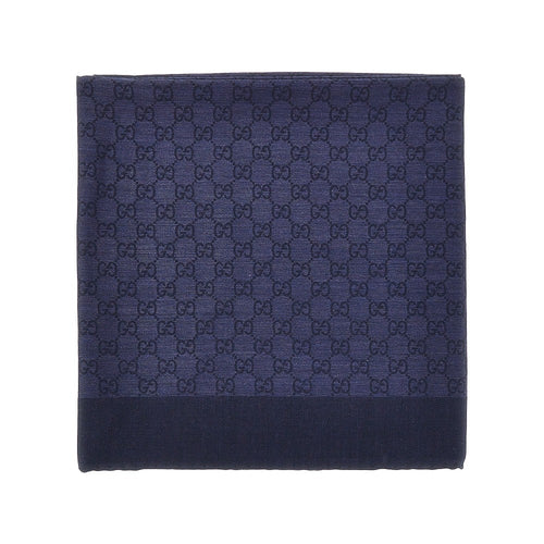 GUCCI Silk and wool-blend scarf