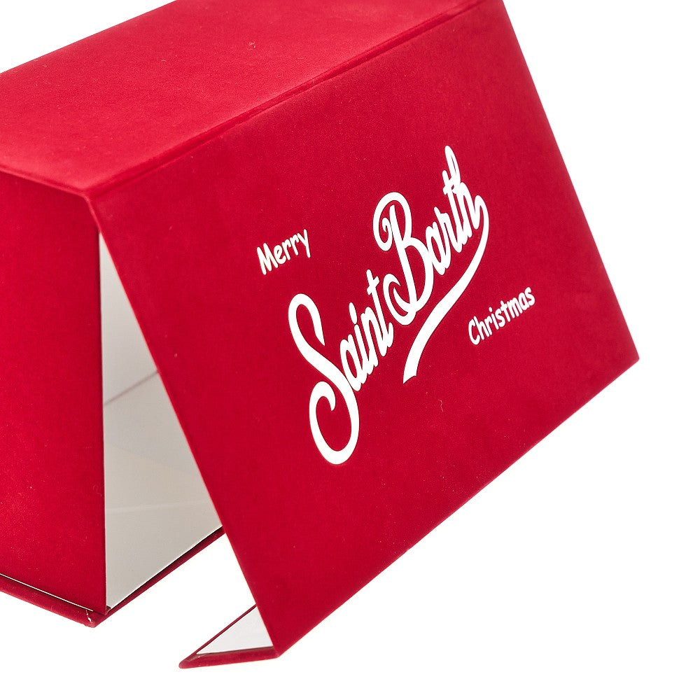 MC2 Saint Barth Pouch and beanie hat Christmas Gift Box