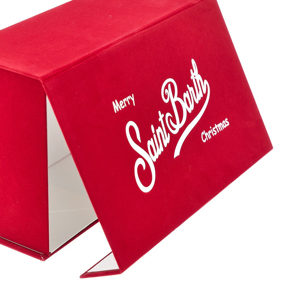 MC2 Saint Barth Pouch and beanie hat Christmas Gift Box