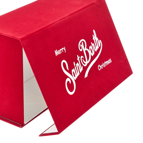MC2 Saint Barth Pouch and beanie hat Christmas Gift Box