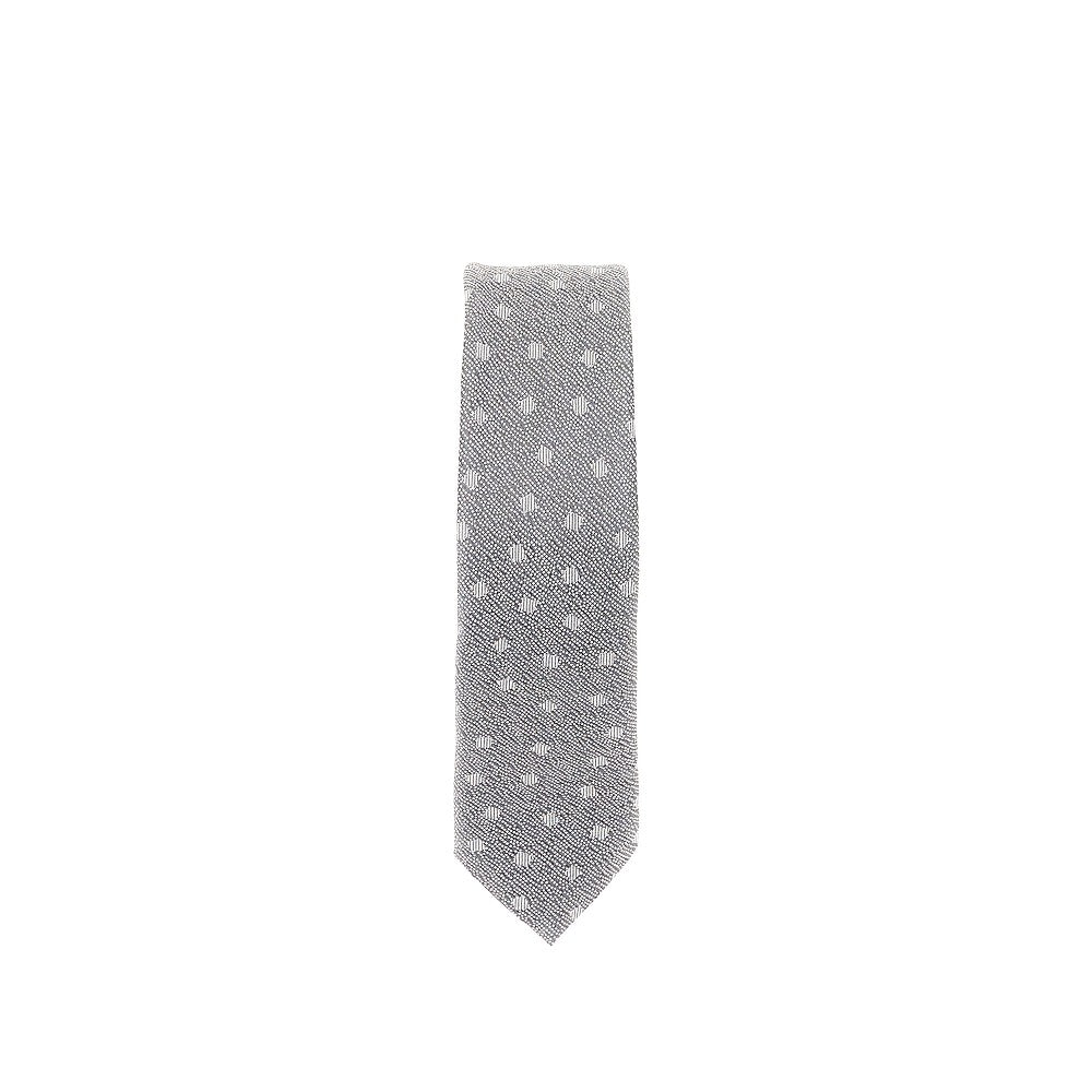 EMPORIO ARMANI Jacquard silk necktie