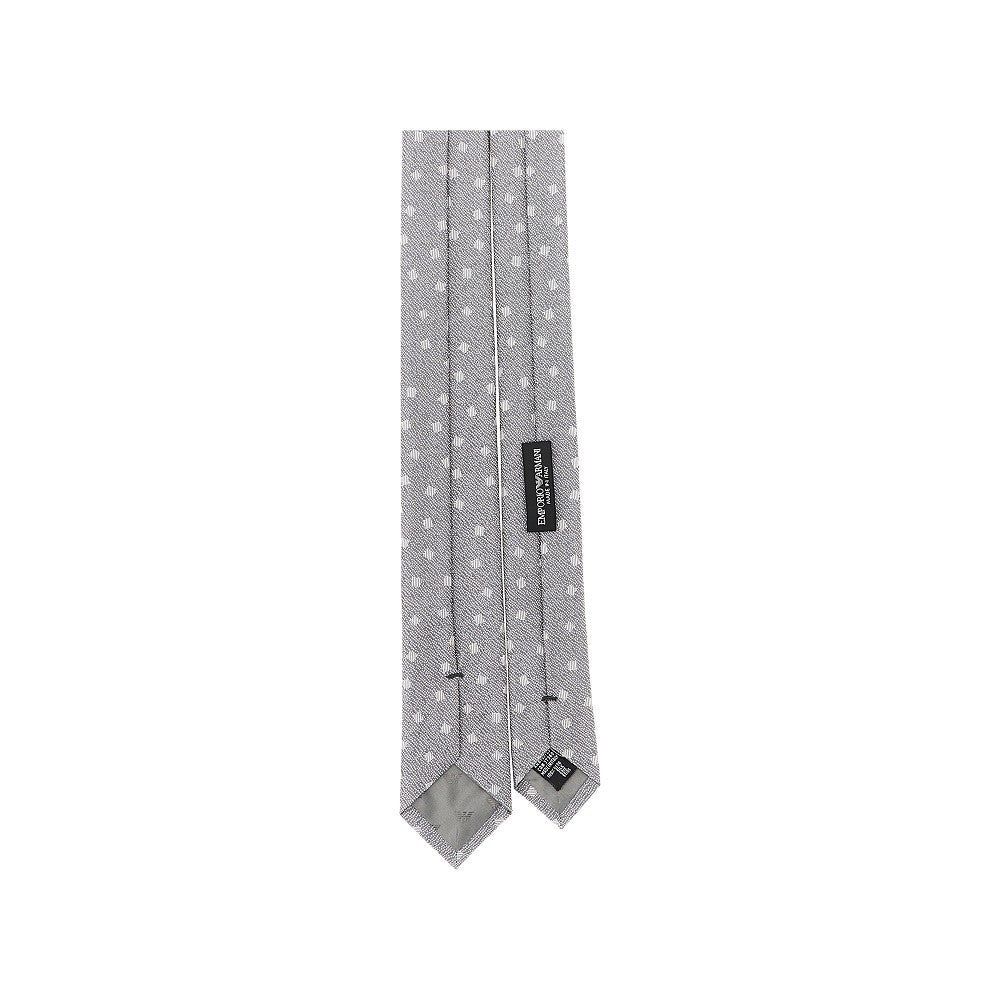 EMPORIO ARMANI Jacquard silk necktie