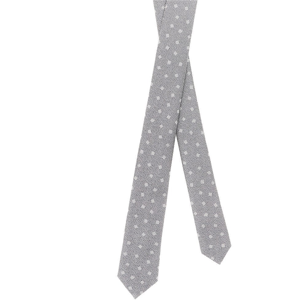 EMPORIO ARMANI Jacquard silk necktie