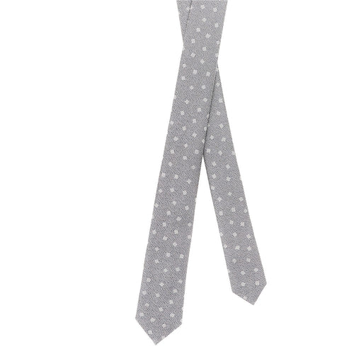 EMPORIO ARMANI Jacquard silk necktie