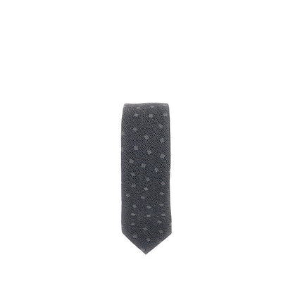 EMPORIO ARMANI Jacquard silk necktie
