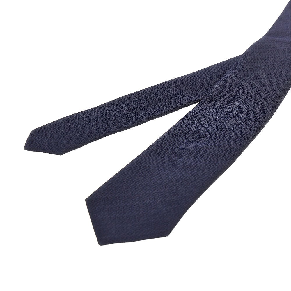 EMPORIO ARMANI Silk necktie with jacquard motif