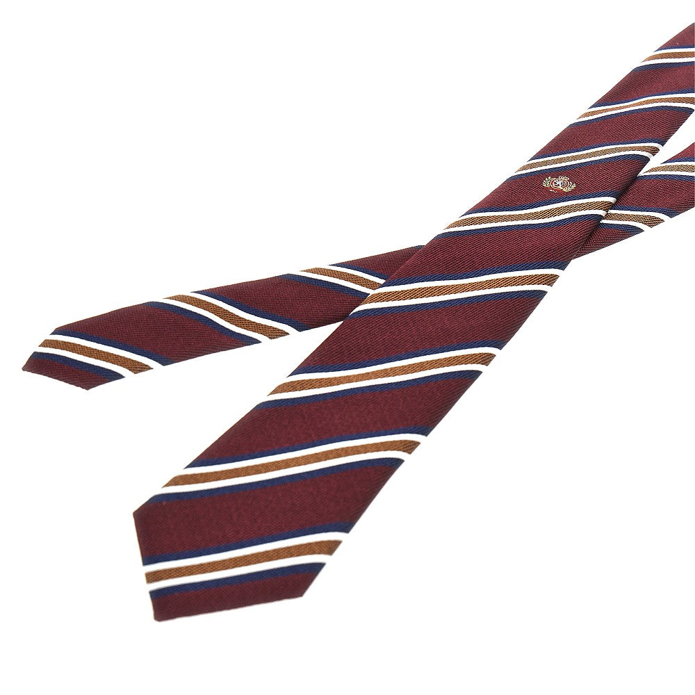 EMPORIO ARMANI Silk necktie with jacquard motif