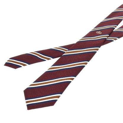 EMPORIO ARMANI Silk necktie with jacquard motif