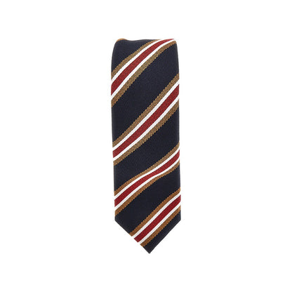 EMPORIO ARMANI Silk necktie with jacquard motif