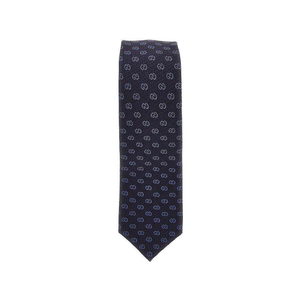 GUCCI GG jacquard silk necktie