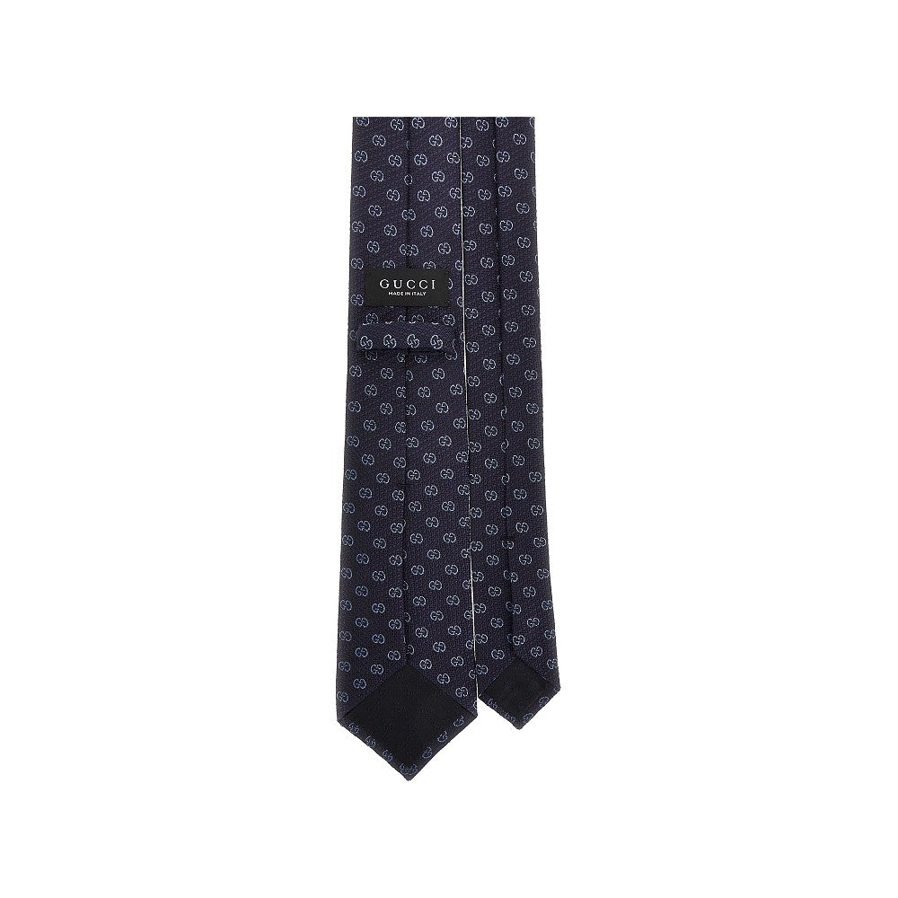 GUCCI GG jacquard silk necktie
