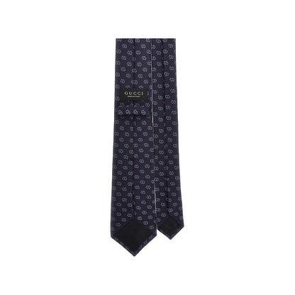 GUCCI GG jacquard silk necktie