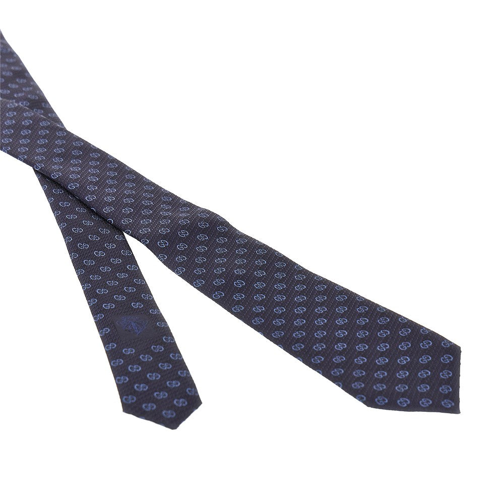 GUCCI GG jacquard silk necktie