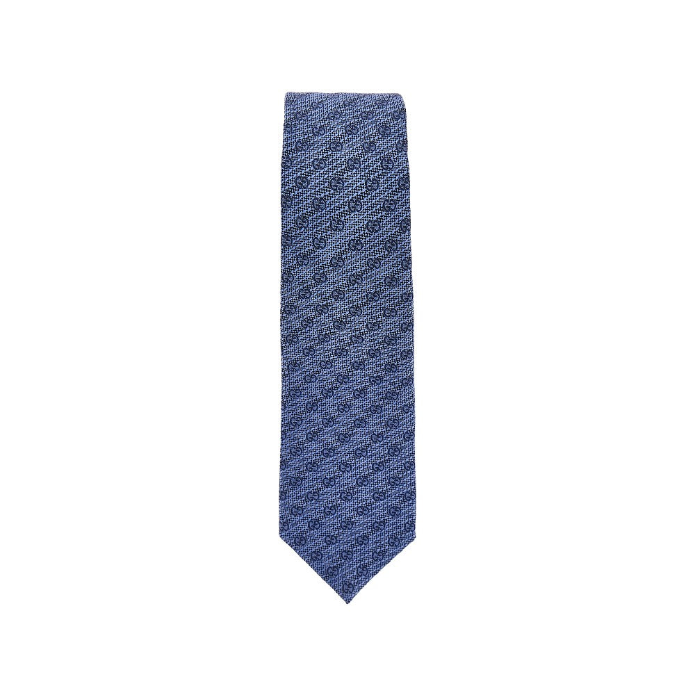 GUCCI GG jacquard silk necktie
