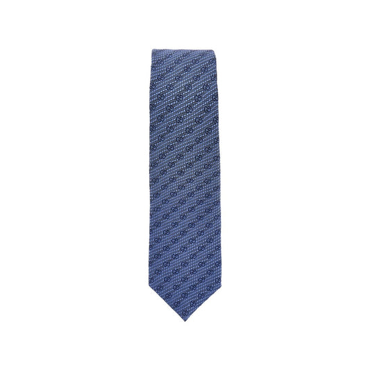GUCCI GG jacquard silk necktie